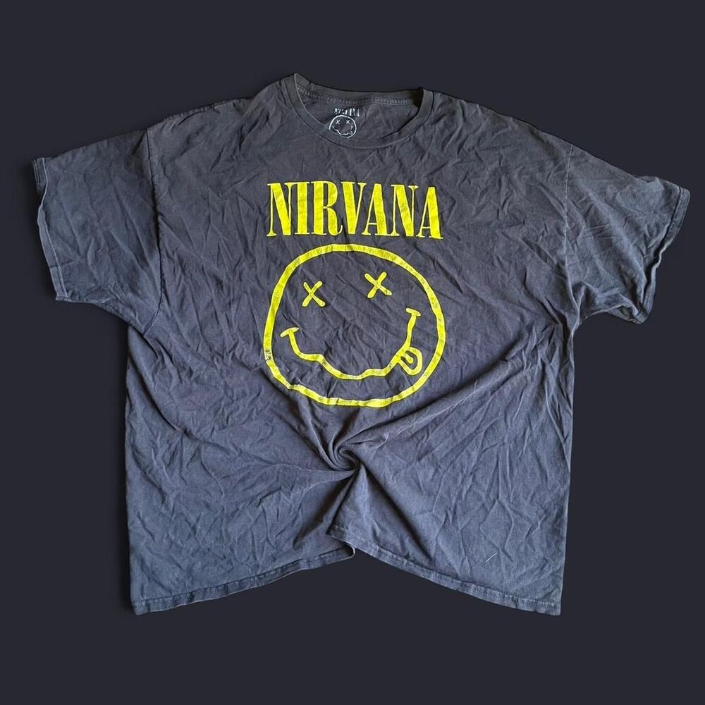 Nirvana T shirt Mens XXXL 3XL Black